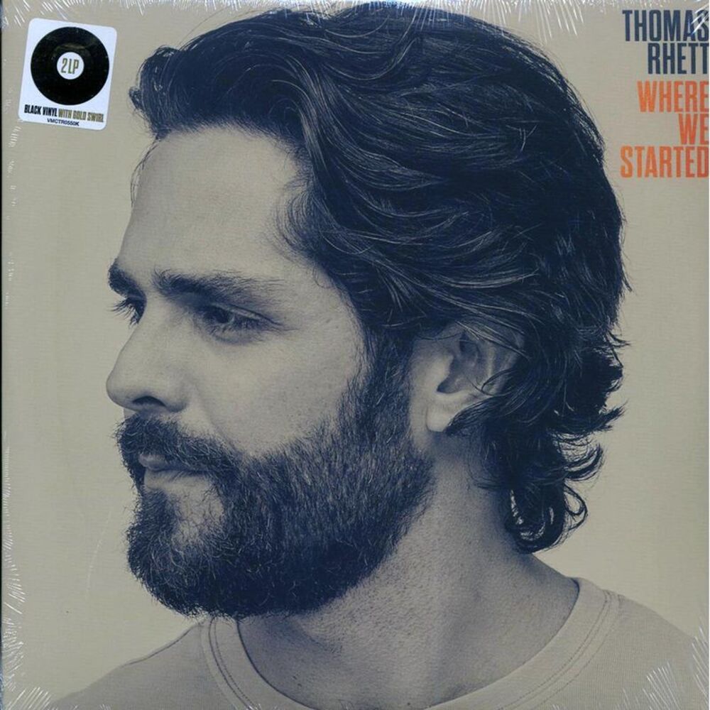 Thomas Rhett - Where We Started (ltd. ed.) (2xLP) (black/gold swirl vinyl) - Vin